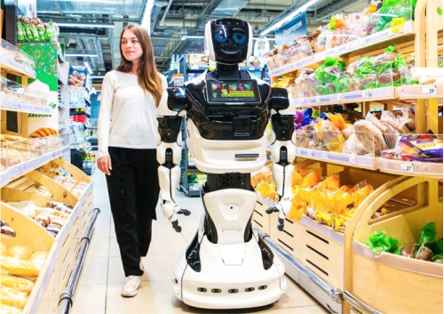 Вау! Робот Аренда роботов Promobot v4. Робот продавец-консультант. Рекламные компании BTL.